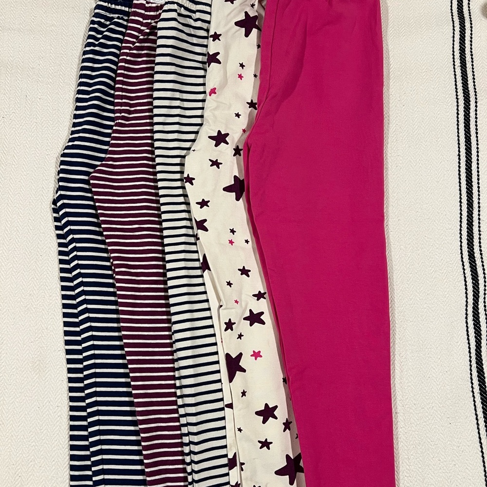 Hanna Andersson Legging 5 Piece Bundle, 5T